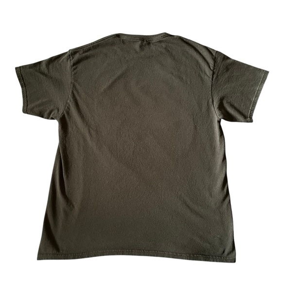 The Mandalorian Grogu baby Yoda black 100% preshrunk cotton tshirt size Large - Picture 5 of 6